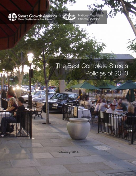Best Complete Streets Policies of 2013