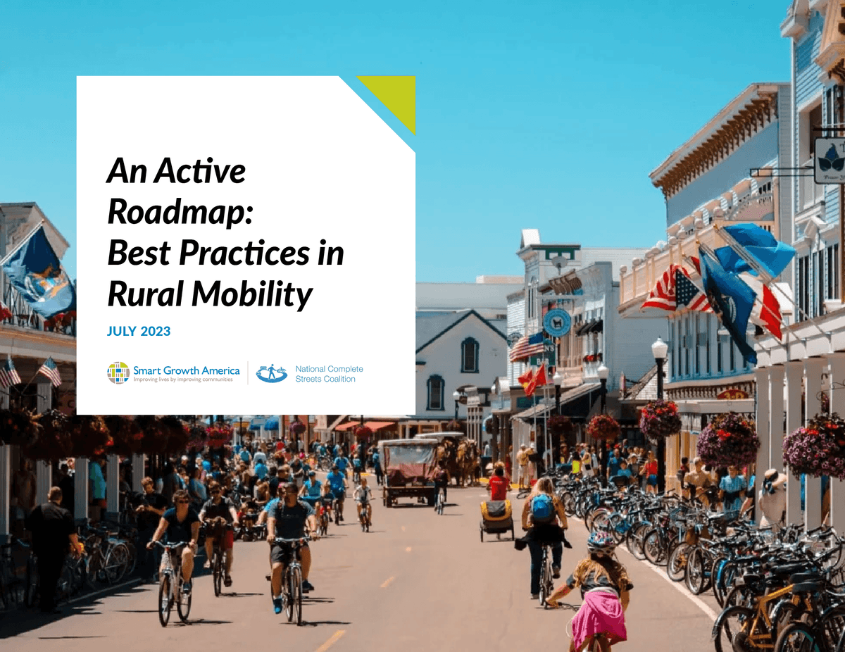 An Active Roadmap: Best Practices in Rural Mobility (PDF)