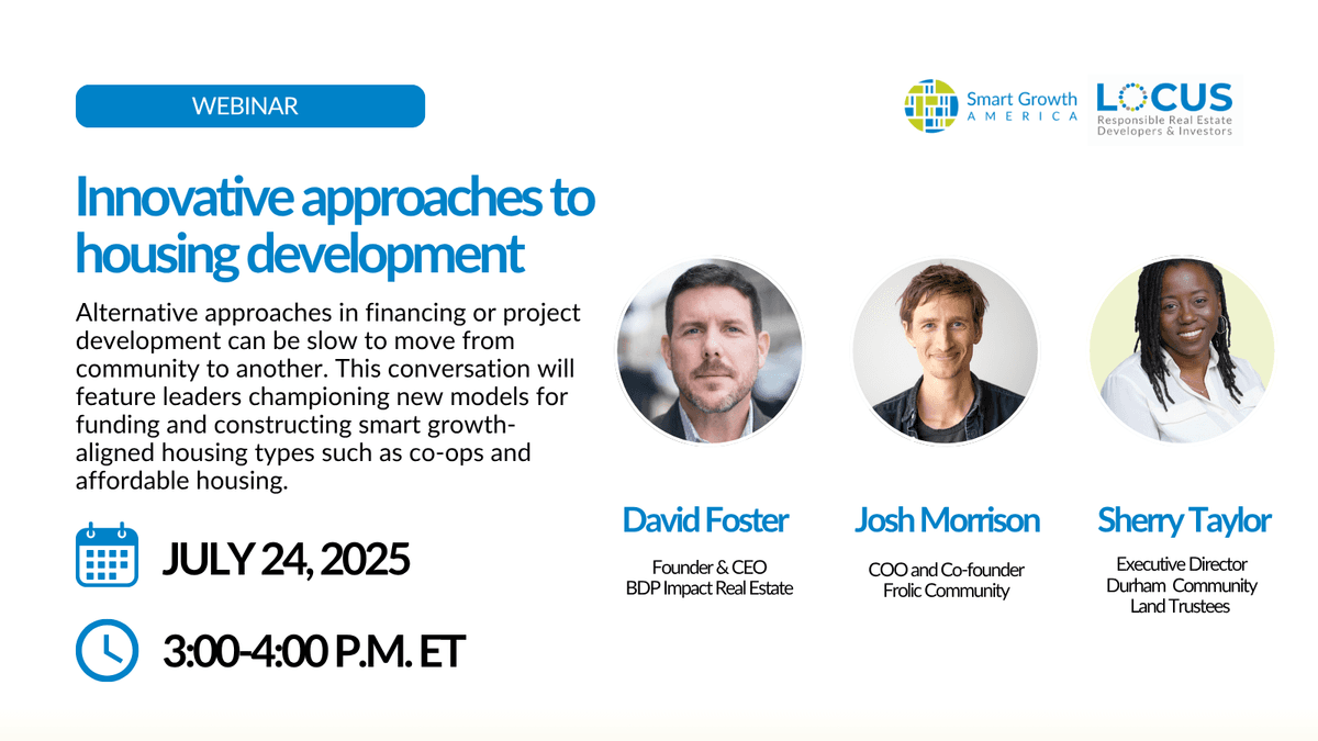 Webinar: Innovative approaches to housing development