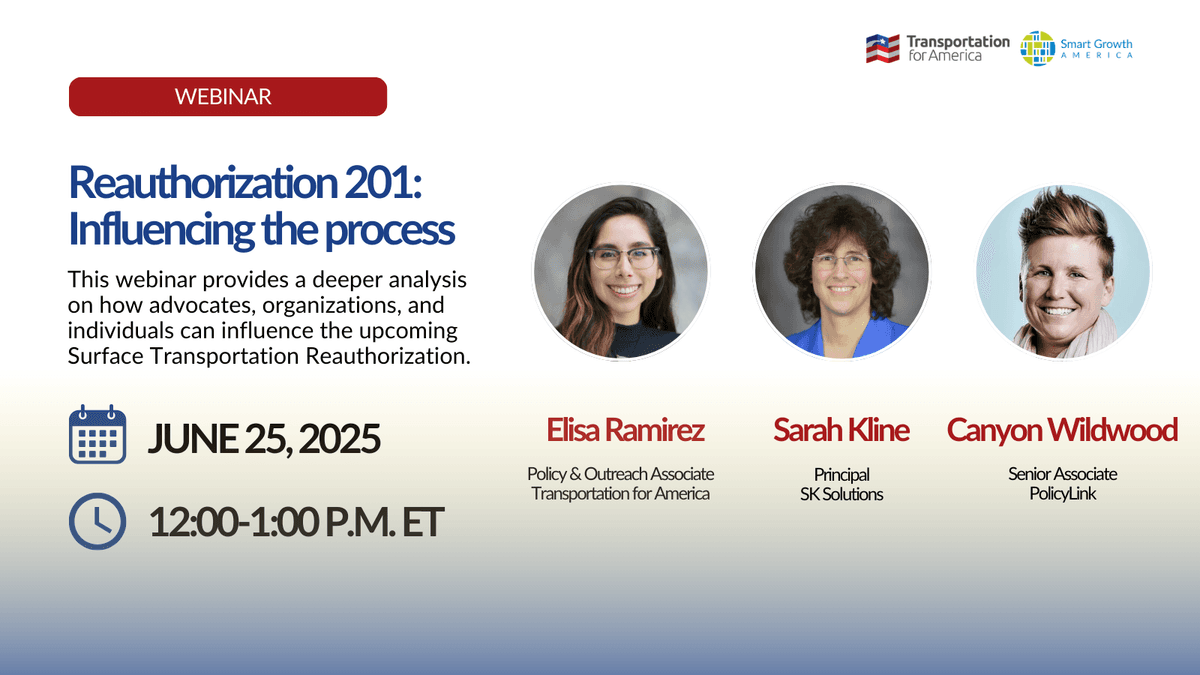 Reauthorization 201: Influencing the process