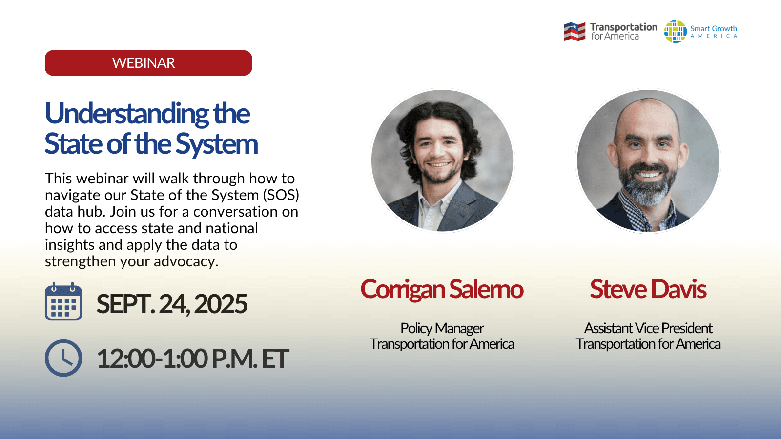 Webinar: Understanding the State of the System for better transportation advocacy
