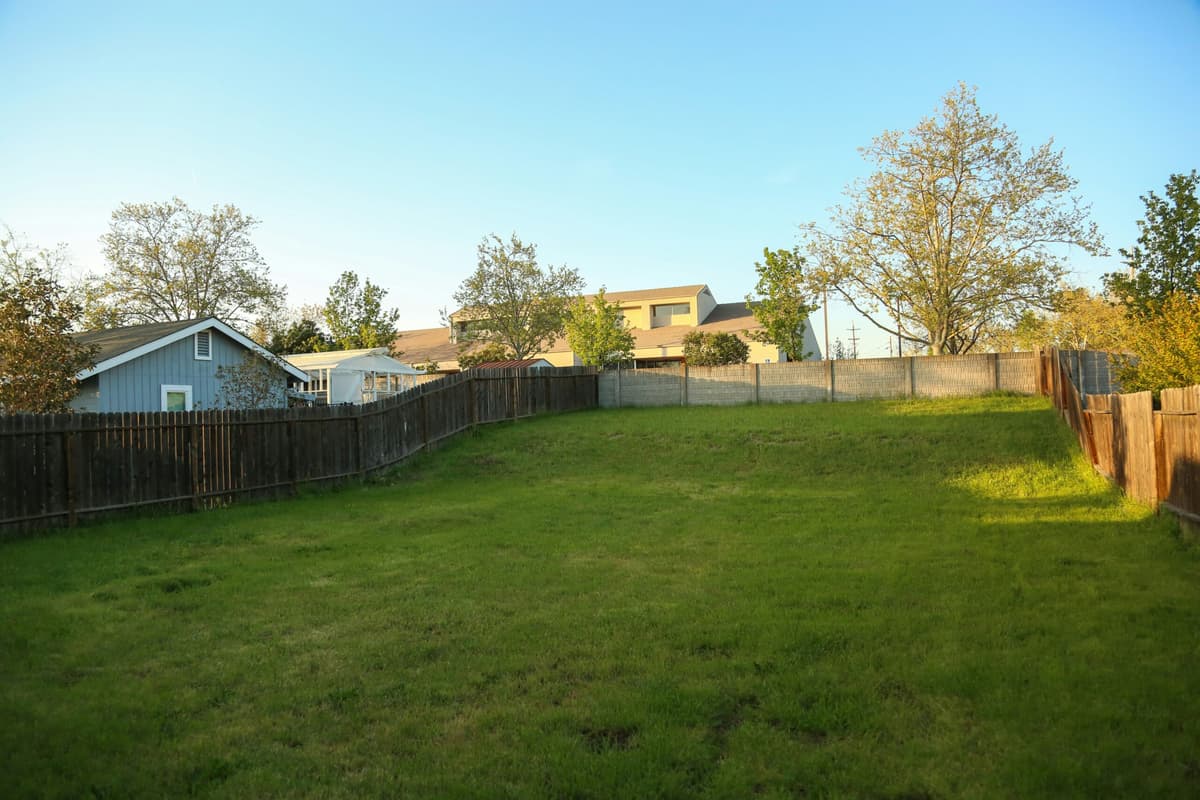 Yes in my backyard means in your backyard