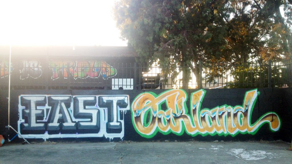 Mural in East Oakland.