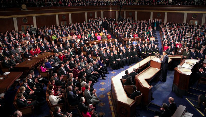 President Obama before Congress width=
