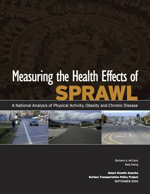 Measuring the Health Effects of Sprawl
