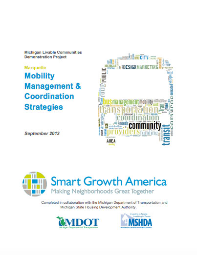 Mobility Management & Coordination Strategies for Marquette, MI