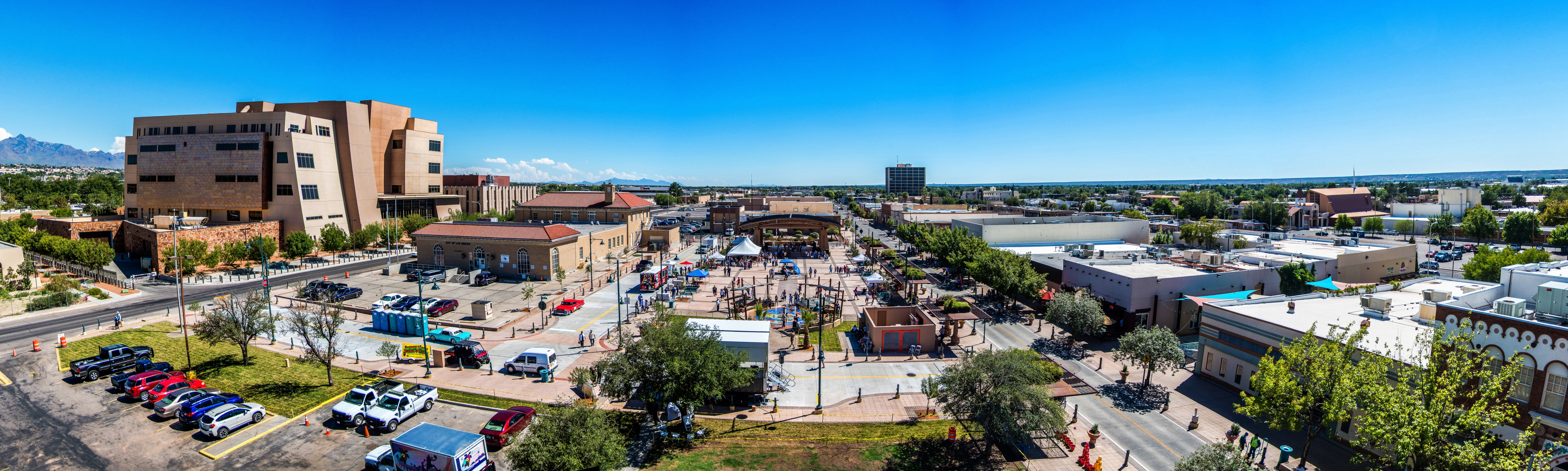 View of Plaza de Las Cruces. Photo courtesy of Victor Gibbs.