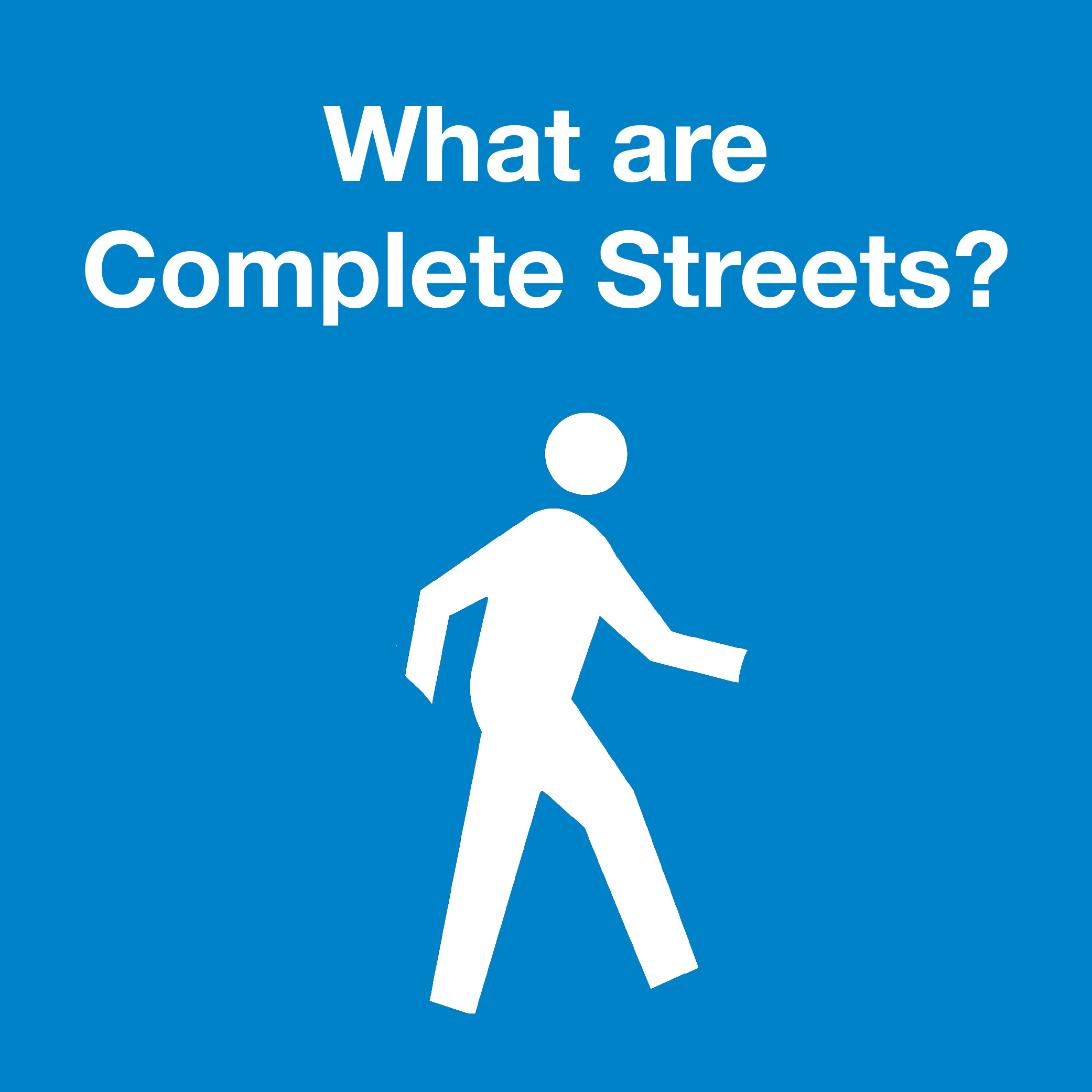What are complete streets - button