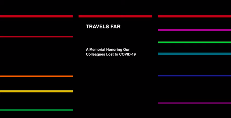 Take the Scenic Route: TRAVELS FAR, MTA COVID Memorial