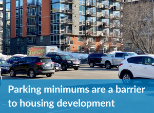 Read parking minimums are a barrier to smart growth