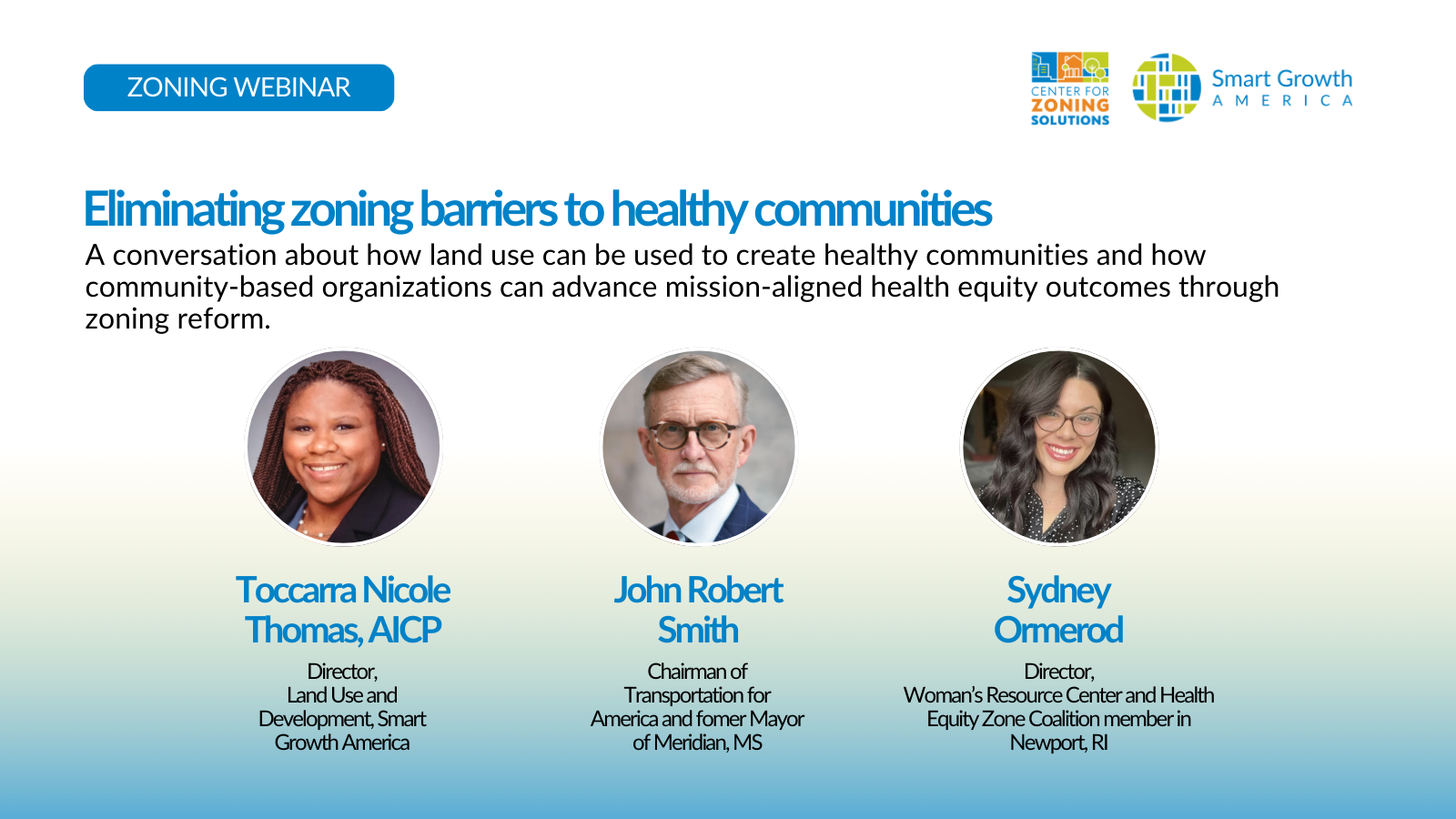 Five takeaways from our Eliminating zoning barriers to healthy communities webinar