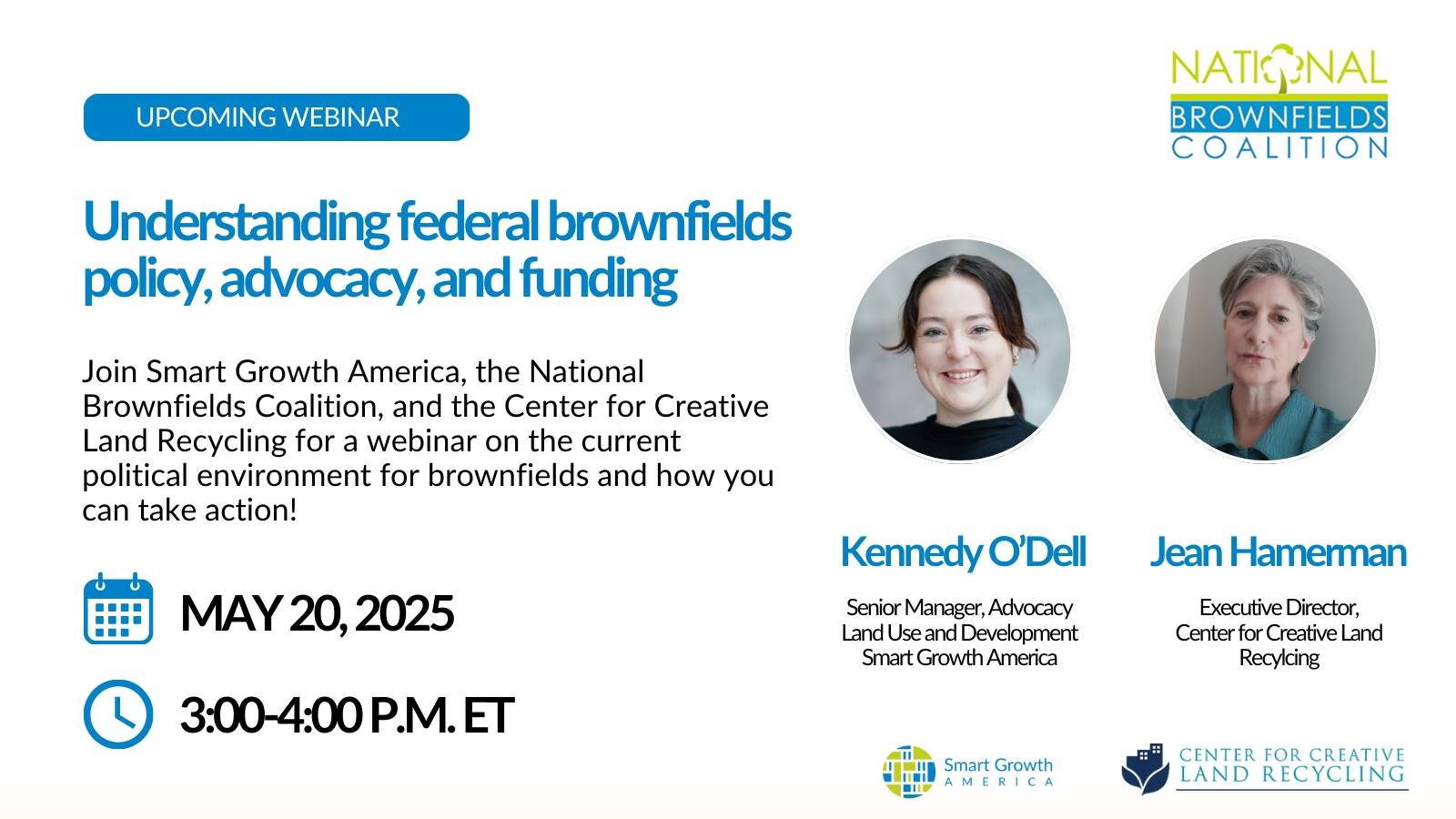 Webinar: Understanding federal brownfields policy, advocacy, and funding in 2025