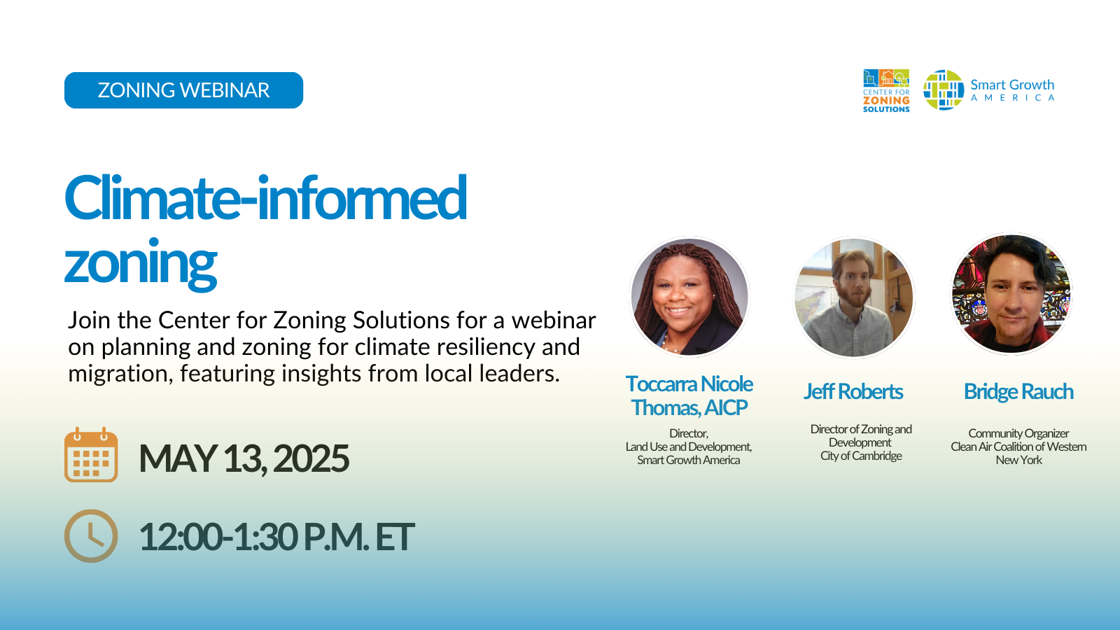 Four takeaways from our Climate-informed zoning webinar